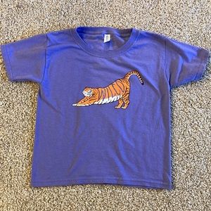 Tiger vintage style baby tee